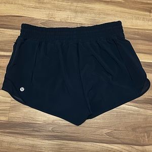Lululemon Hotty Hot High-Rise Lined Short 2.5” Navy